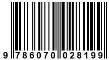 Código de Barras de '.9786070028199.'