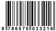 Código de Barras de '.9786070033216.'