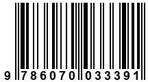 Código de Barras de '.9786070033391.'