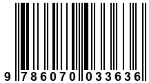 Código de Barras de '.9786070033636.'