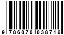 Código de Barras de '.9786070038716.'