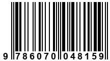 Código de Barras de '.9786070048159.'