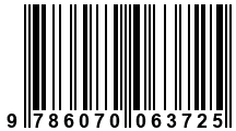 Código de Barras de '.9786070063725.'