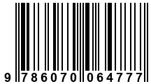 Código de Barras de '.9786070064777.'