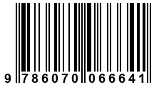 Código de Barras de '.9786070066641.'