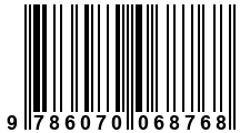 Código de Barras de '.9786070068768.'