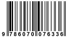 Código de Barras de '.9786070076336.'