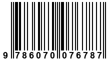 Código de Barras de '.9786070076787.'
