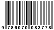 Código de Barras de '.9786070083778.'