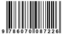 Código de Barras de '.9786070087226.'