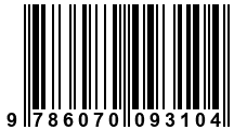 Código de Barras de '.9786070093104.'