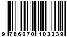 Código de Barras de '.9786070103339.'