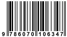 Código de Barras de '.9786070106347.'