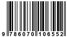 Código de Barras de '.9786070106552.'