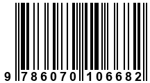 Código de Barras de '.9786070106682.'
