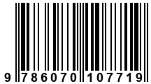 Código de Barras de '.9786070107719.'