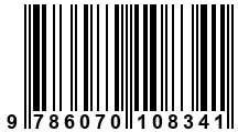 Código de Barras de '.9786070108341.'