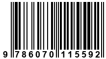 Código de Barras de '.9786070115592.'