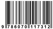 Código de Barras de '.9786070117312.'