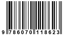Código de Barras de '.9786070118623.'