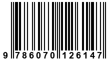 Código de Barras de '.9786070126147.'