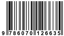 Código de Barras de '.9786070126635.'