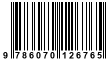 Código de Barras de '.9786070126765.'