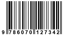 Código de Barras de '.9786070127342.'