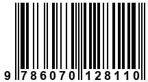 Código de Barras de '.9786070128110.'