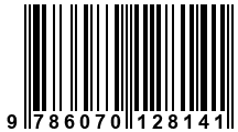Código de Barras de '.9786070128141.'