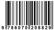 Código de Barras de '.9786070208829.'
