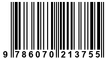Código de Barras de '.9786070213755.'