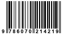 Código de Barras de '.9786070214219.'