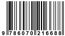 Código de Barras de '.9786070216688.'