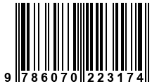 Código de Barras de '.9786070223174.'