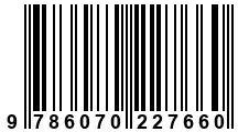 Código de Barras de '.9786070227660.'