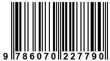 Código de Barras de '.9786070227790.'
