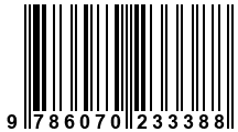 Código de Barras de '.9786070233388.'