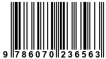 Código de Barras de '.9786070236563.'