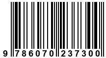Código de Barras de '.9786070237300.'