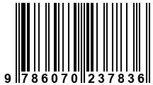 Código de Barras de '.9786070237836.'