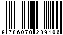 Código de Barras de '.9786070239106.'