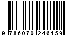 Código de Barras de '.9786070246159.'