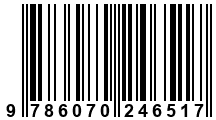 Código de Barras de '.9786070246517.'