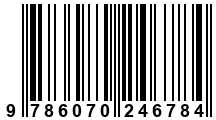 Código de Barras de '.9786070246784.'