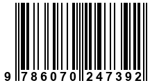 Código de Barras de '.9786070247392.'