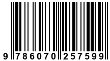 Código de Barras de '.9786070257599.'