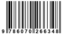 Código de Barras de '.9786070266348.'