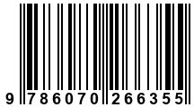 Código de Barras de '.9786070266355.'