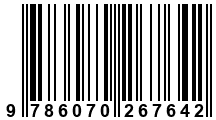 Código de Barras de '.9786070267642.'